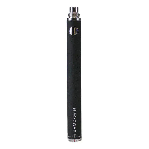 EVOD Twist Variable Voltage Battery 650mah / Black