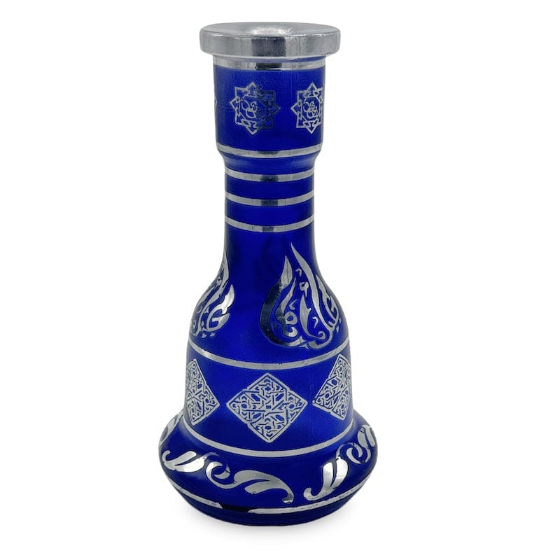 Exotic Egyptian Hookah Vase Blue