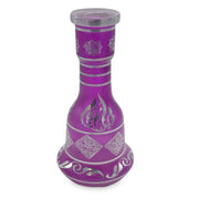 Exotic Egyptian Hookah Vase Purple