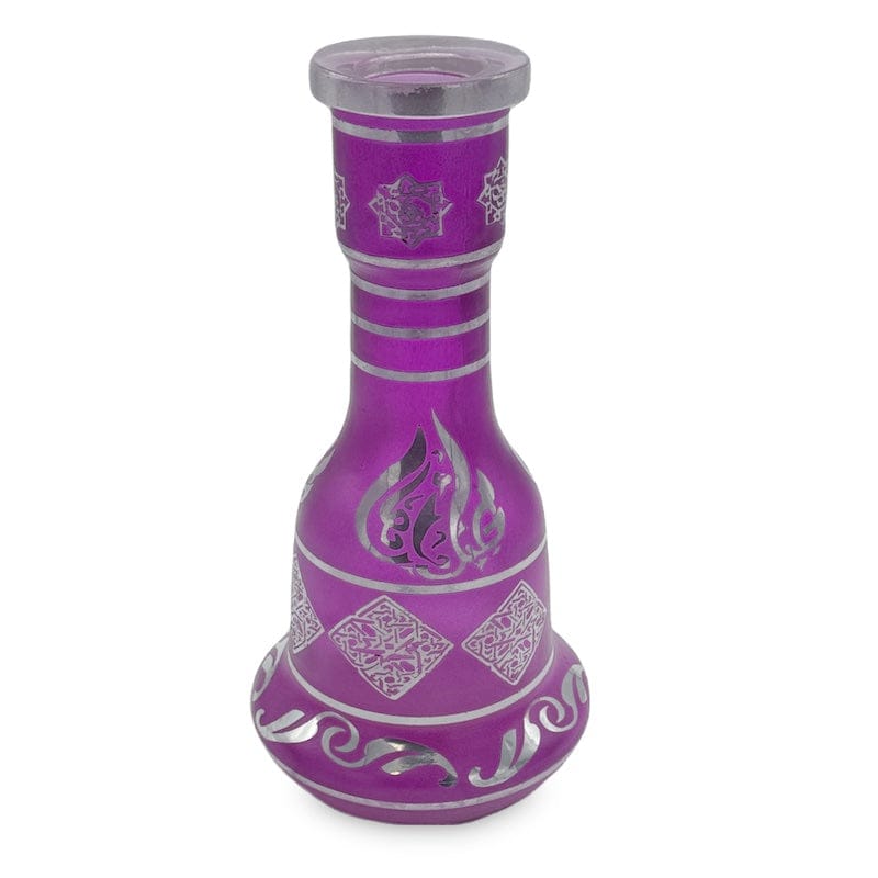 Exotic Egyptian Hookah Vase Purple