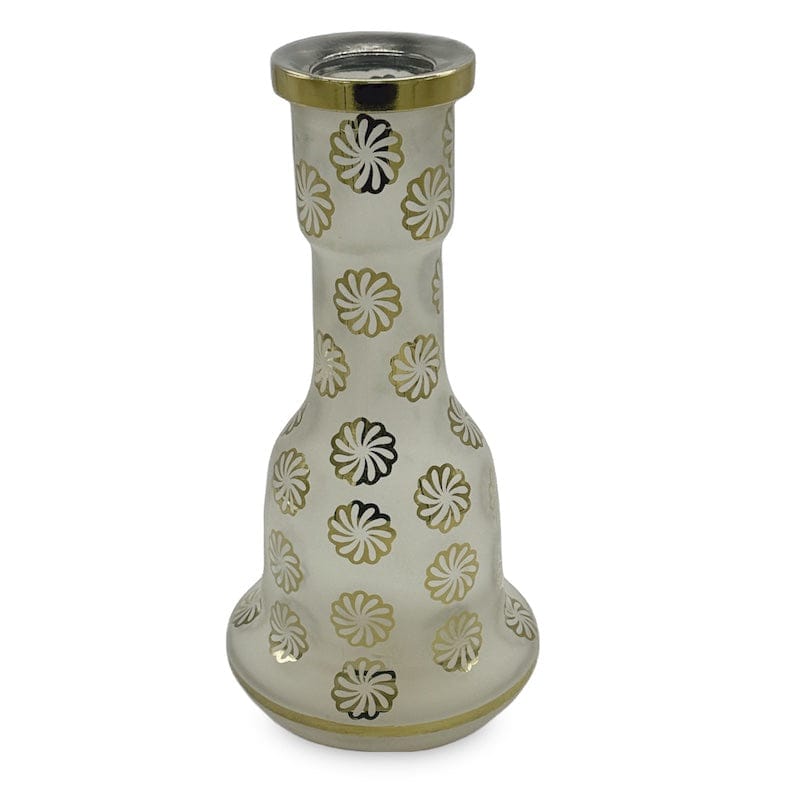 Exotic Egyptian Hookah Vase White