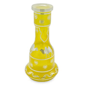 Exotic Egyptian Hookah Vase Yellow