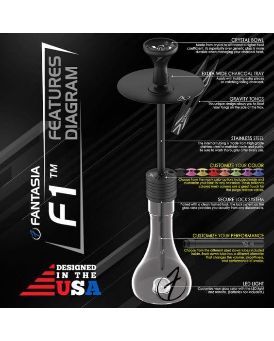 Fantasia F1 Hookah 27"