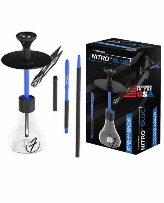 Fantasia Nitro Hookah 21" Blue