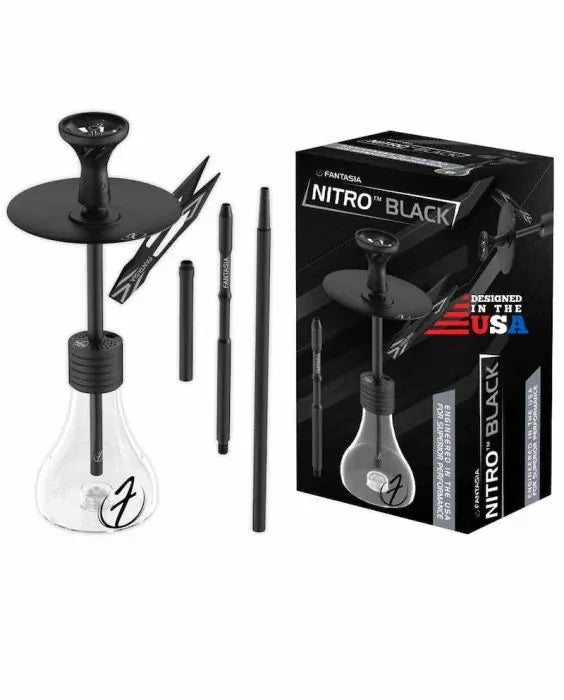 Fantasia Nitro Hookah 21" Black
