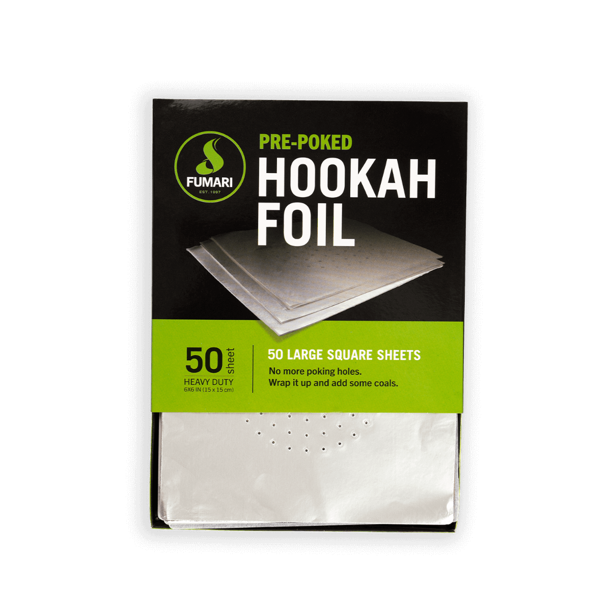 Fumari Precut Hookah Foil 50pc