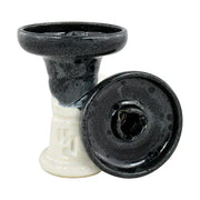 HJ Trimony Hookah Bowl Black/White