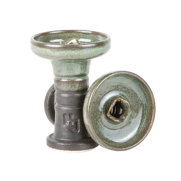 HJ Trimony Hookah Bowl Brown/Green