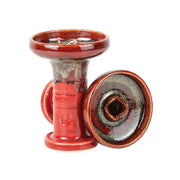 HJ Trimony Hookah Bowl Red