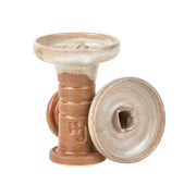 HJ Trimony Hookah Bowl Tan/Brown