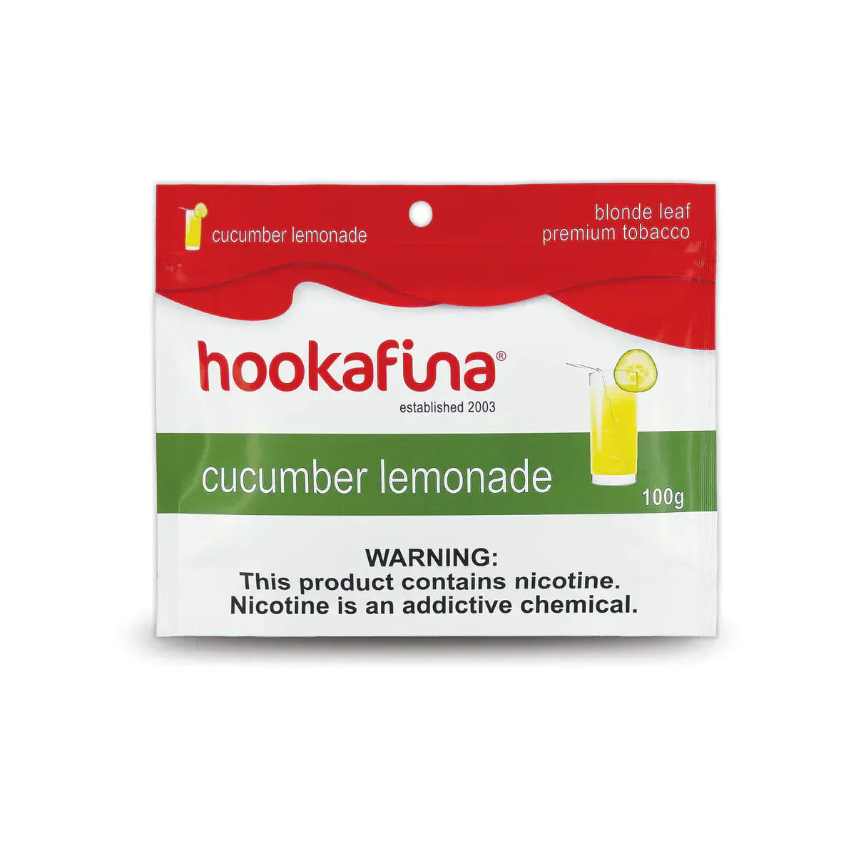 Hookafina Shisha 100g Cucumber Lemonade