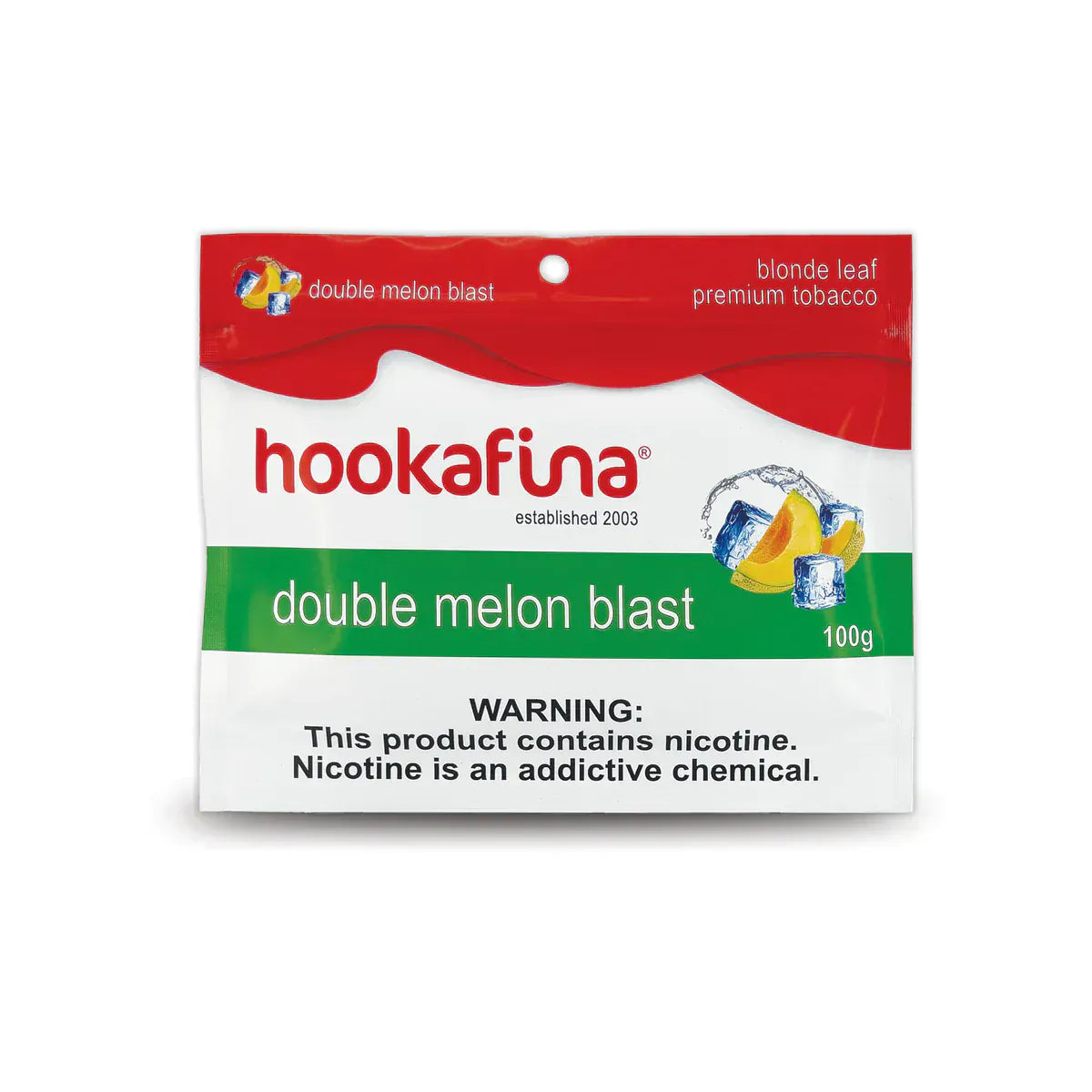 Hookafina Shisha 100g Double Melon Blast