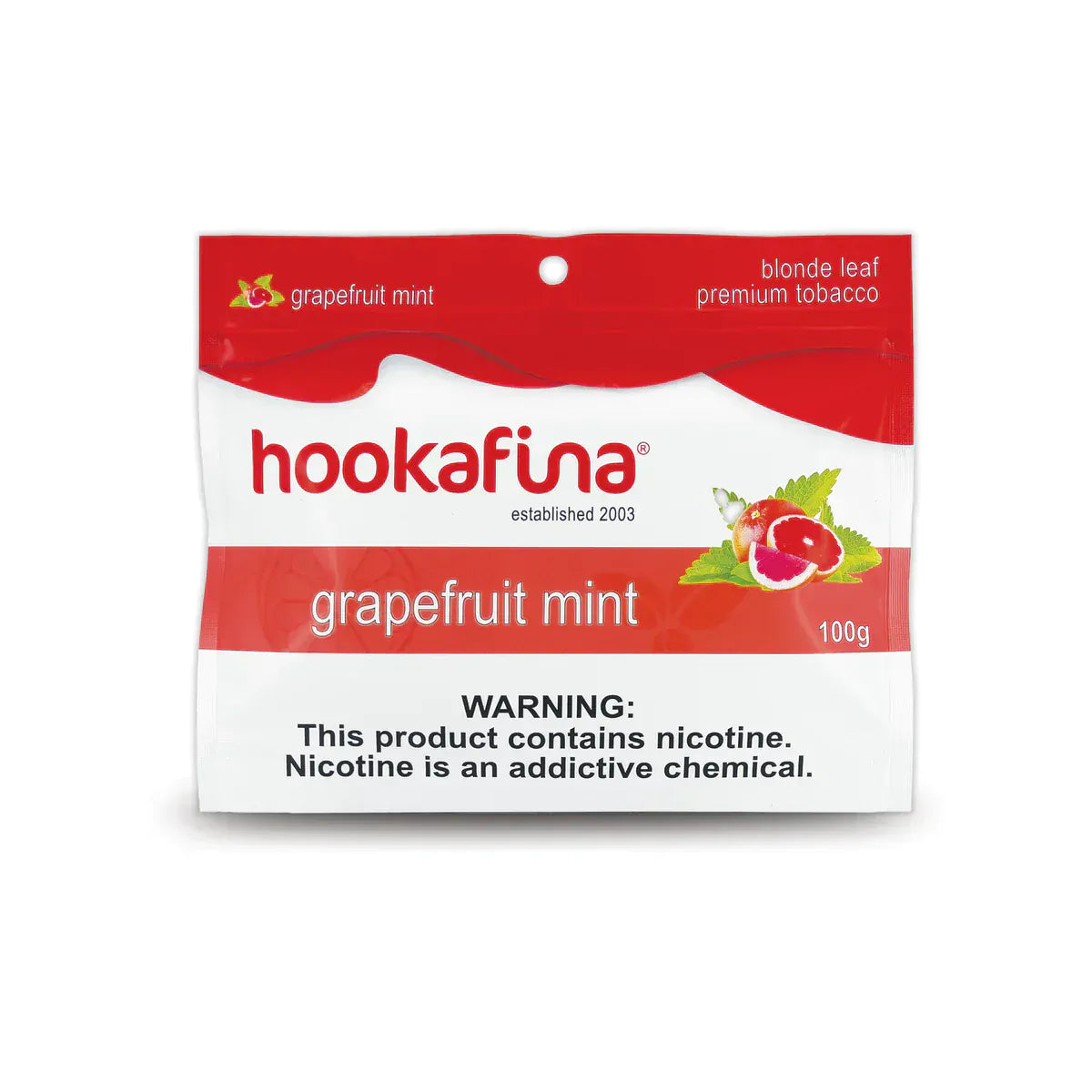 Hookafina Shisha 100g Grapefruit Mint