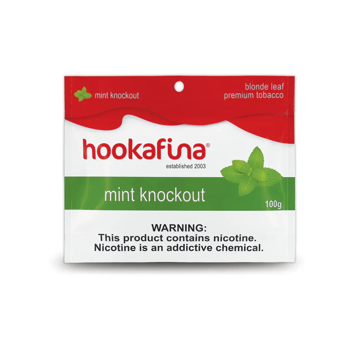 Hookafina Shisha 100g Mint Knockout