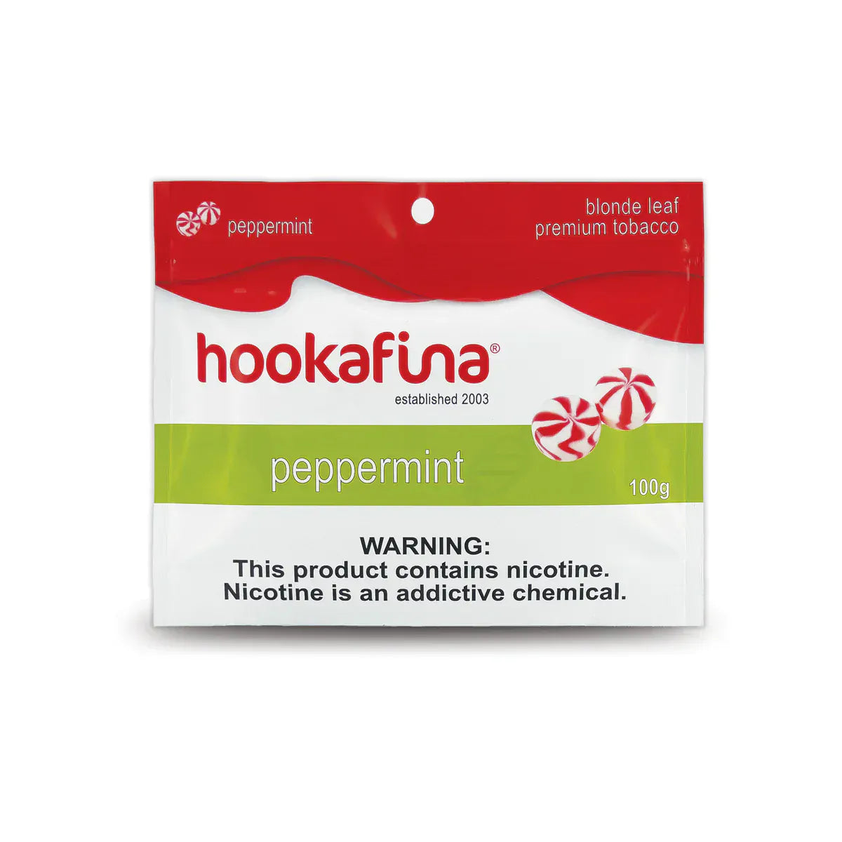 Hookafina Shisha 100g Peppermint