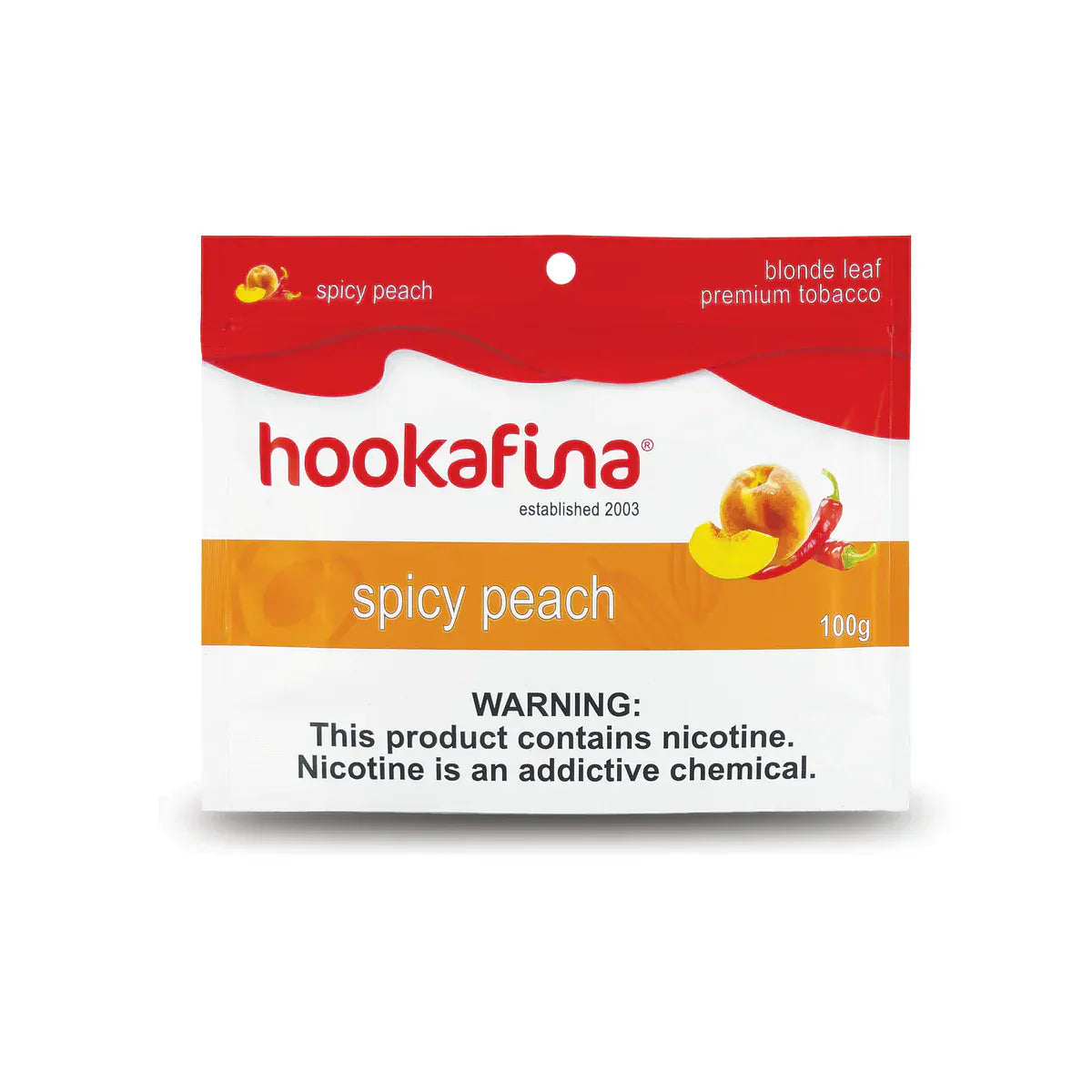 Hookafina Shisha 100g Spicy Peach