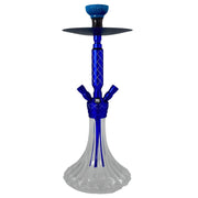 Hookah Station Dual Hose Hookah Blue