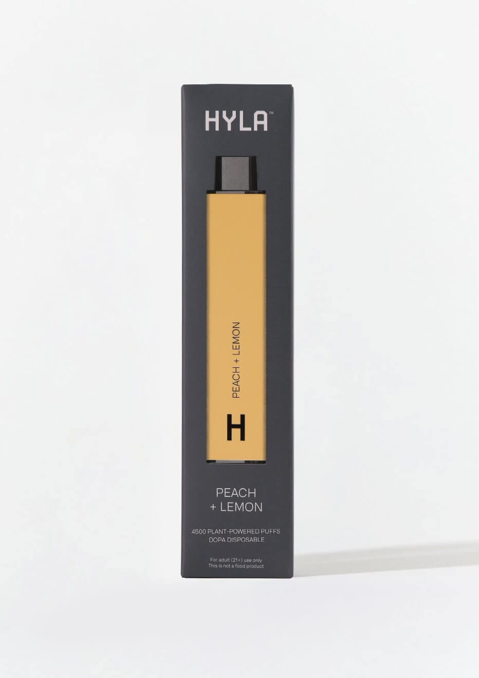 Hyla Nicotine Free Dopa Vape Disposable Peach Lemon