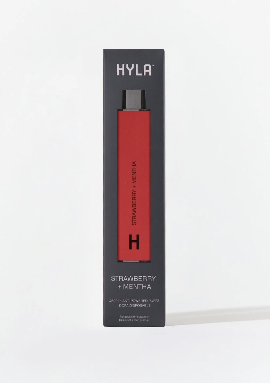 Hyla Nicotine Free Dopa Vape Disposable Strawberry Mentha