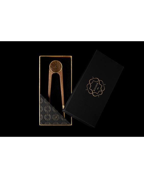 Kaloud Vestara Hookah Tongs Auris Gold