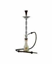 Khalil Mamoon Exotica Hookah 34" Clear with Stripes / Random
