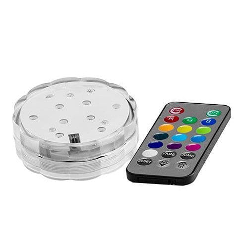 Led Rectangular Light Base With Remote LED Base Lights Remote Control Water Proof