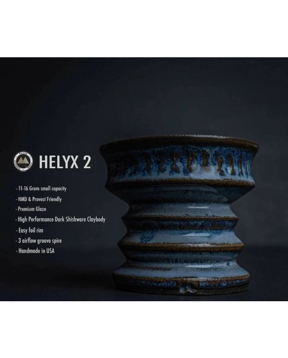 Mason Helyx 2 Shishaware Hookah Bowl Amalfi