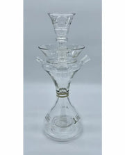 Mazaya All Glass Hookah with Case Style 4