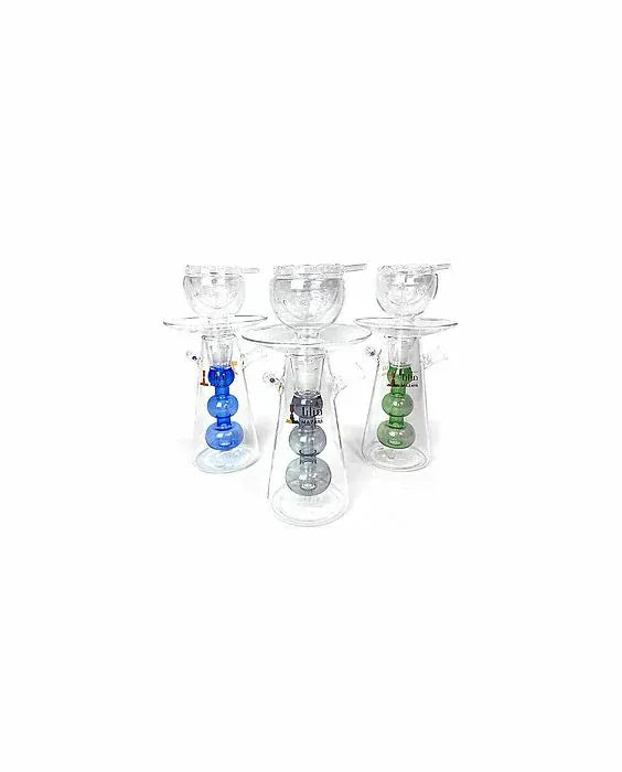 Mazaya Aycle Glass Hookah with Case Blue