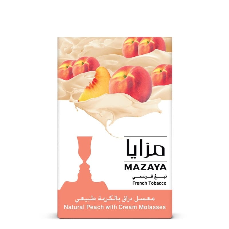 Mazaya Shisha 50g Peach Cream