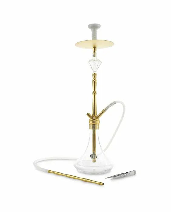 MOB Diamond Hookah 34" Gold