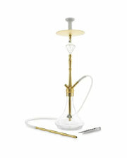 MOB Diamond Hookah 34" Gold