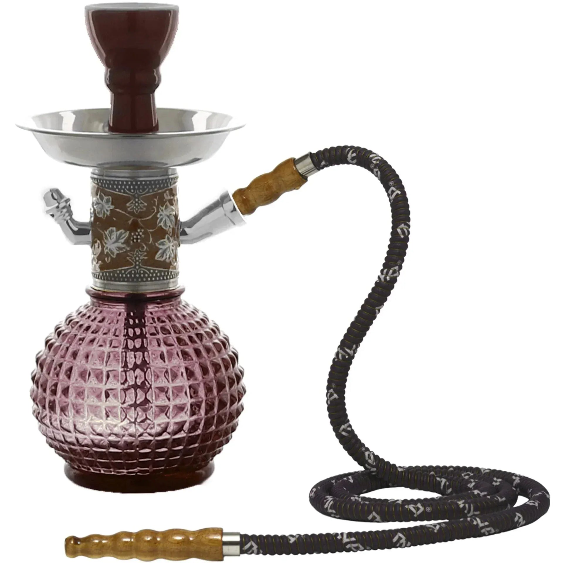MYA Bambino Hookah w/ Case 12" Purple