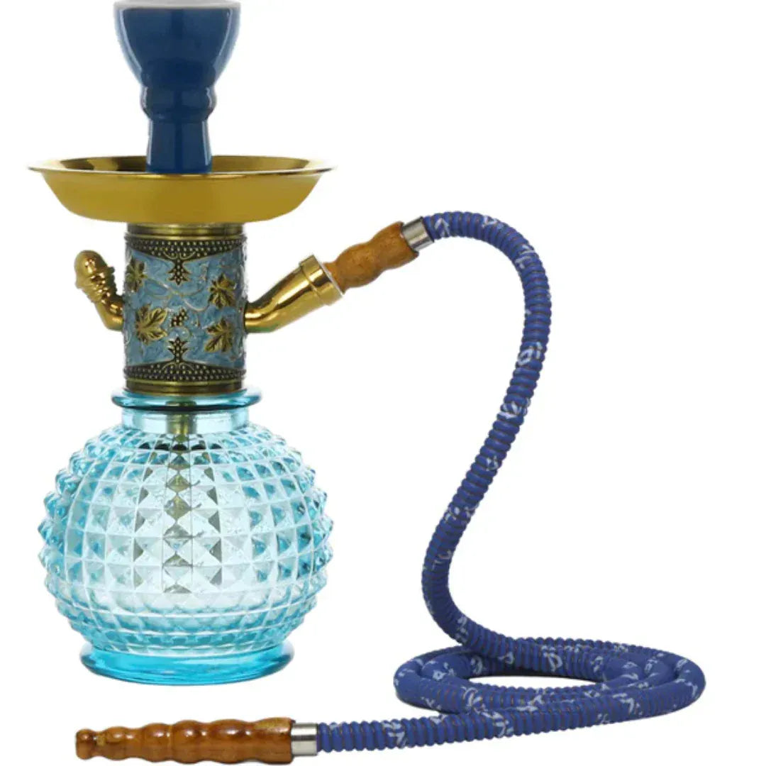 MYA Bambino Hookah w/ Case 12" Sky Blue