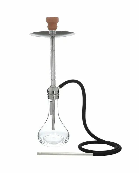 MYA Clio Hookah 28" Silver