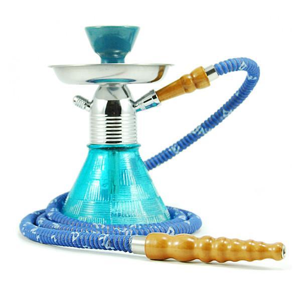 Mya Petite Hookah 10" Sky Blue