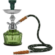 Mya QT Hookah with Cage 14" Green
