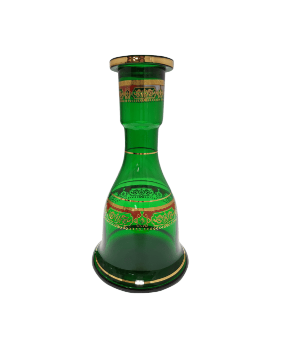 Pharaohs Egyptian Fancy Glass Base Green