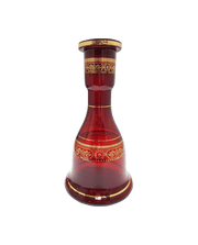Pharaohs Egyptian Fancy Glass Base Red