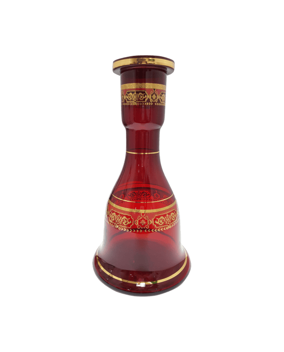 Pharaohs Egyptian Fancy Glass Base Red