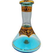 Pharaohs Nile Pyramid Glass Base Aqua