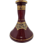 Pharaohs Nile Pyramid Glass Base Red