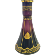 Pharaohs Oasis Glass Base Purple