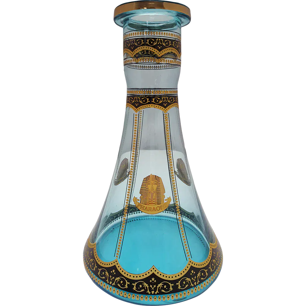 Pharaohs Oasis Glass Base Sky Blue