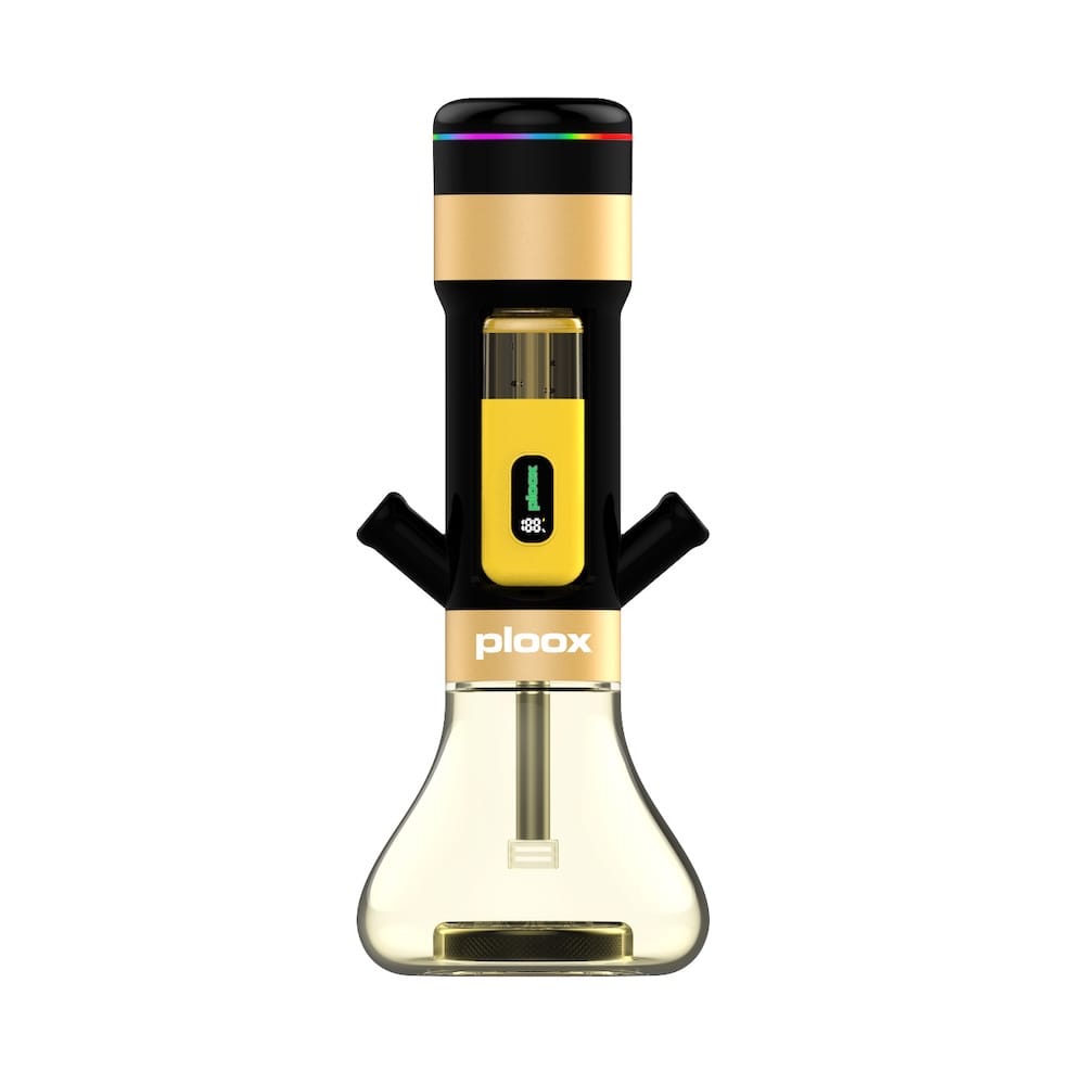 Ploox Nest G3 Portable Hookah Gold Black