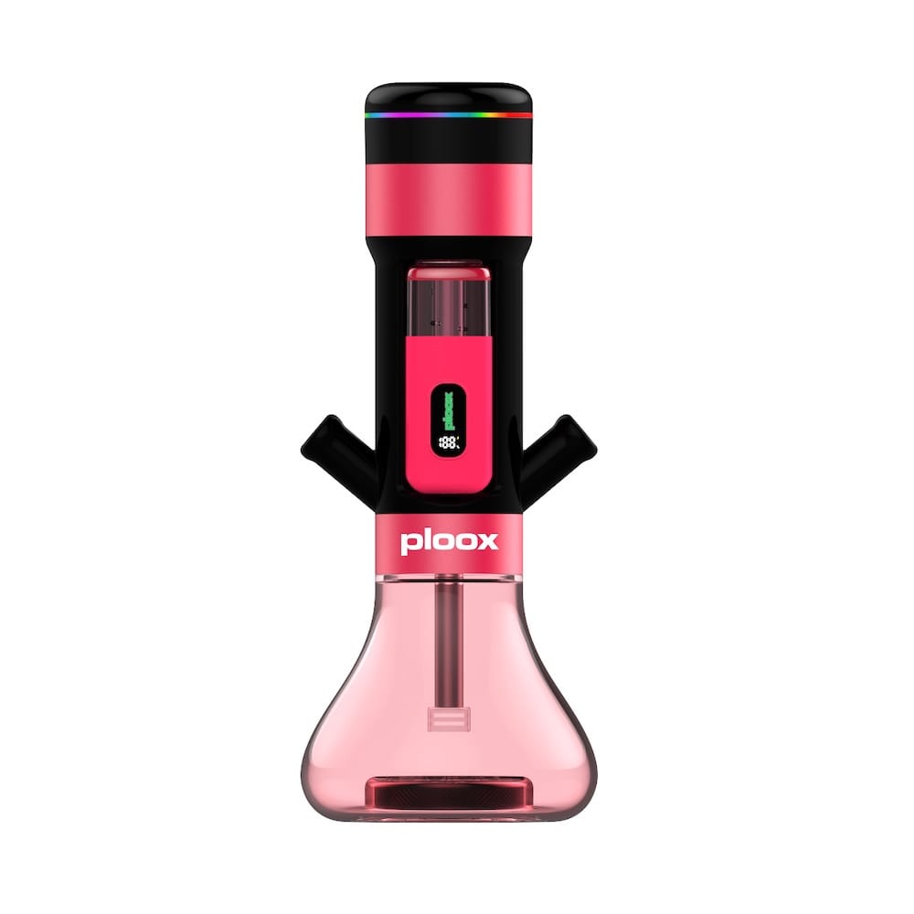 Ploox Nest G3 Portable Hookah Red Black