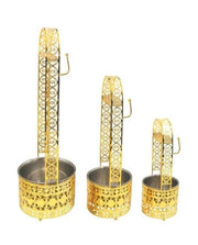 Premium Charcoal Holder Small Gold