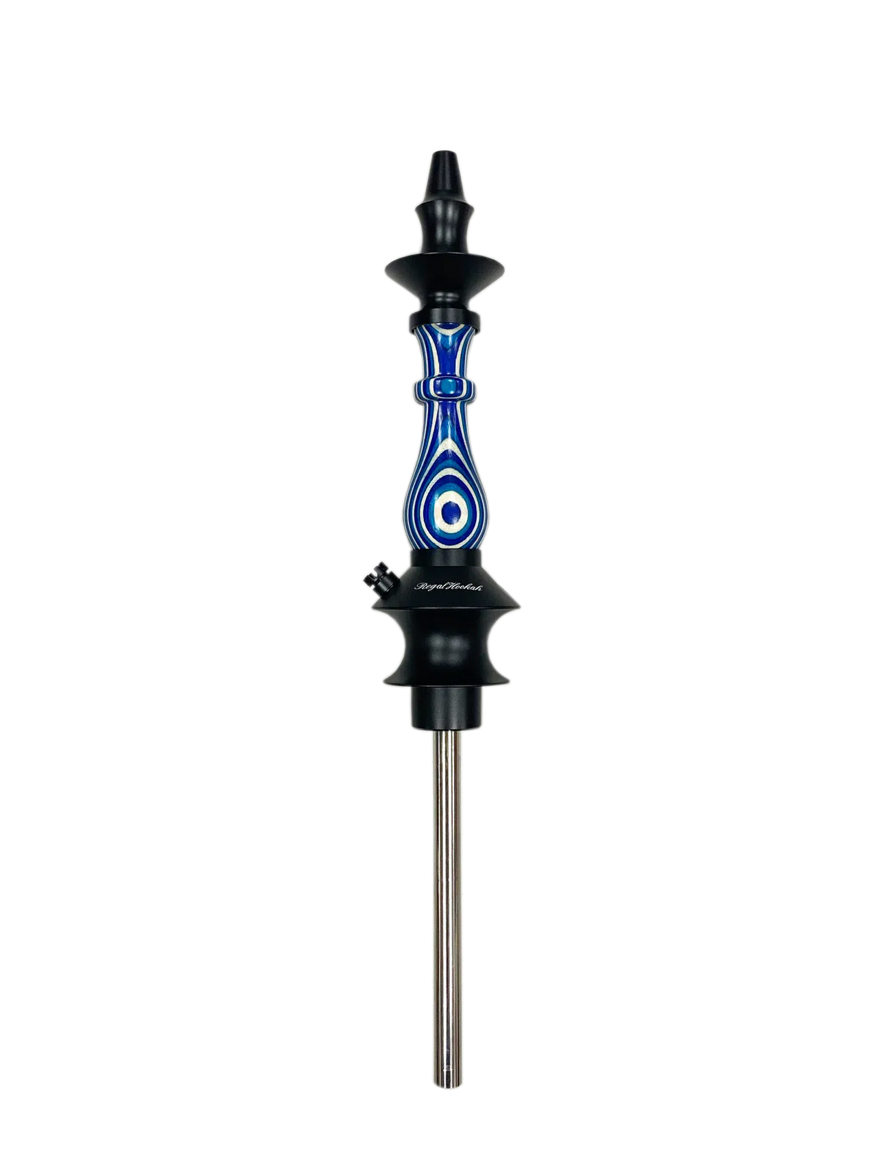 Regal Prince Hookah Stem Dymonwood Blue