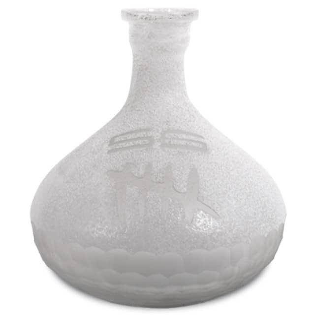 Sahara Smoke Glass Base Large SS5 White