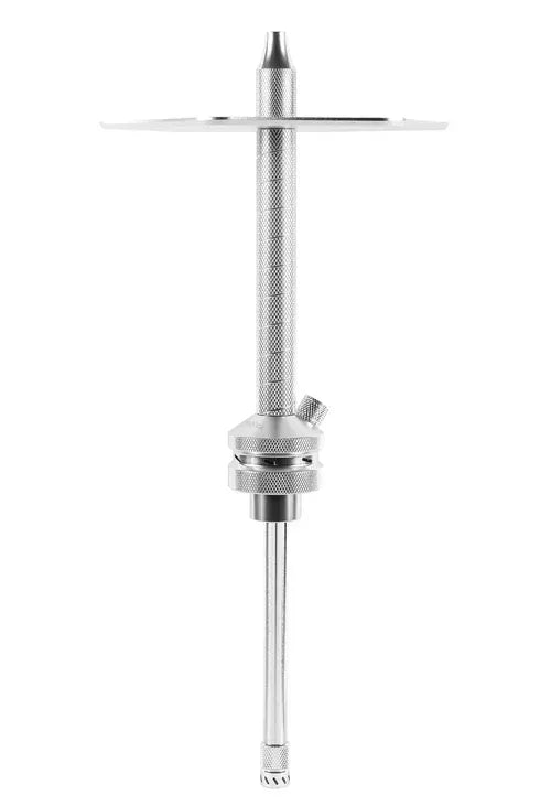 SAOCCA Hookah Stem w/ Tray Silver